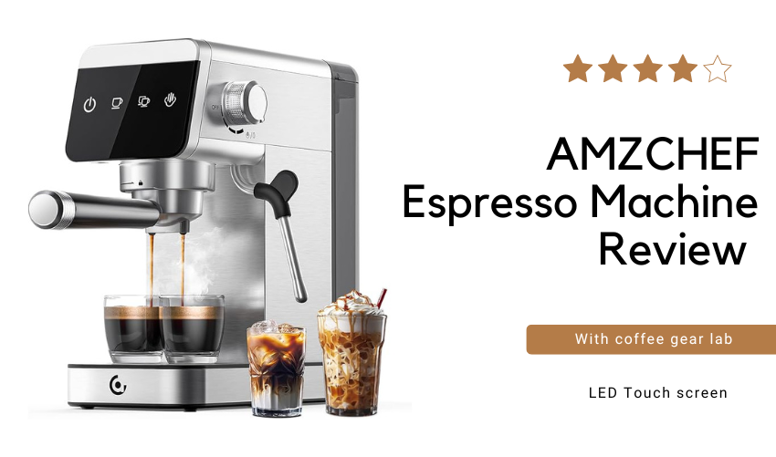 AMZCHEF Espresso Machine photo