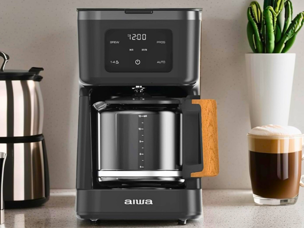Aiwa Programmable Coffee Maker 12- Cup Size And Build