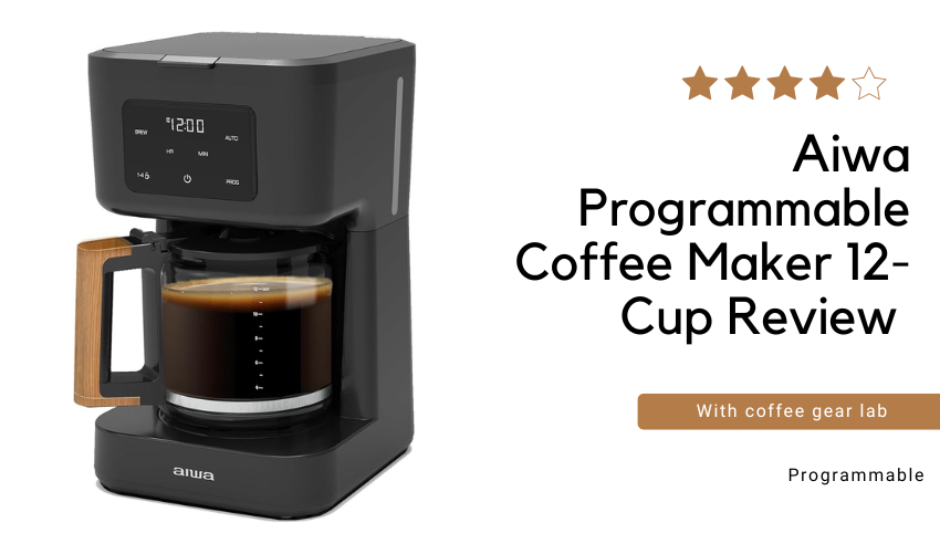 Aiwa Programmable Coffee Maker 12- Cup photo