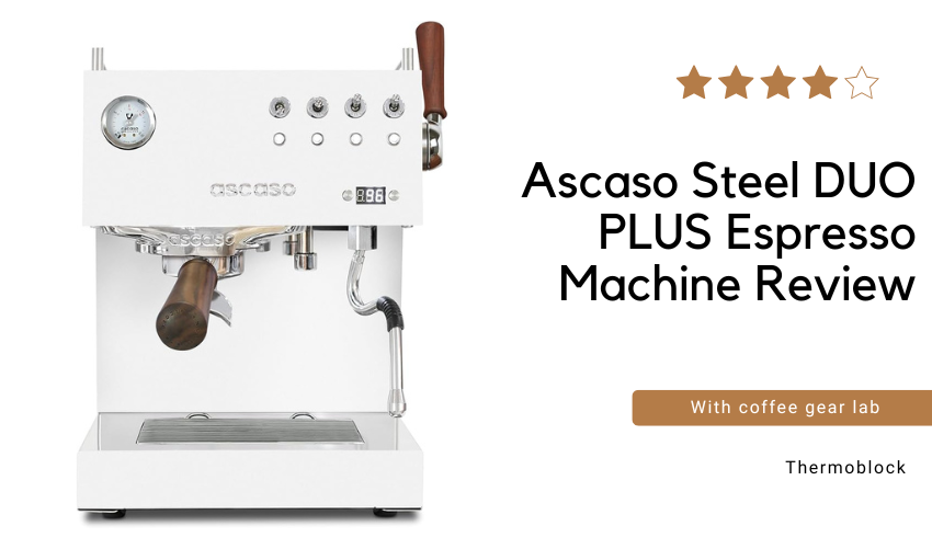 Ascaso Steel DUO PLUS Espresso Machine photo