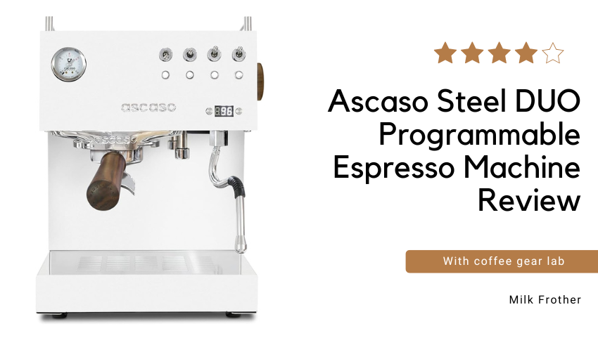Ascaso Steel DUO Programmable Espresso Machine photo