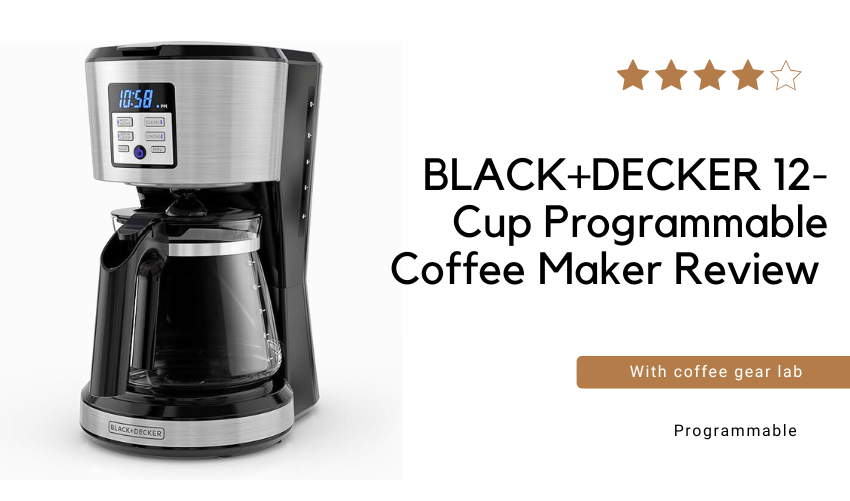 BLACK+DECKER 12-Cup Programmable Coffee Maker Review photo