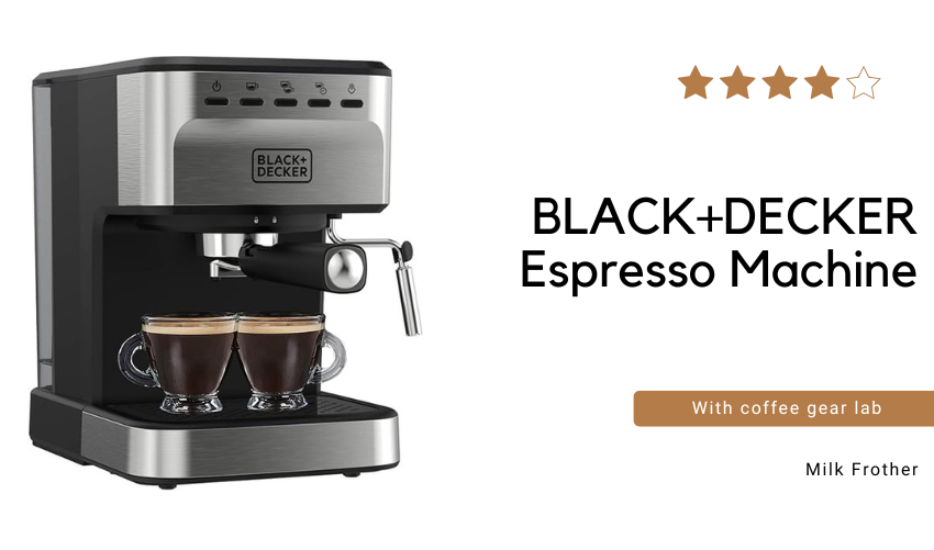BLACK+DECKER Espresso Machine photo