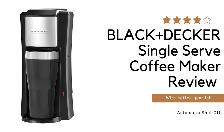 BLACK+DECKER Single Serve Coffee Maker photo