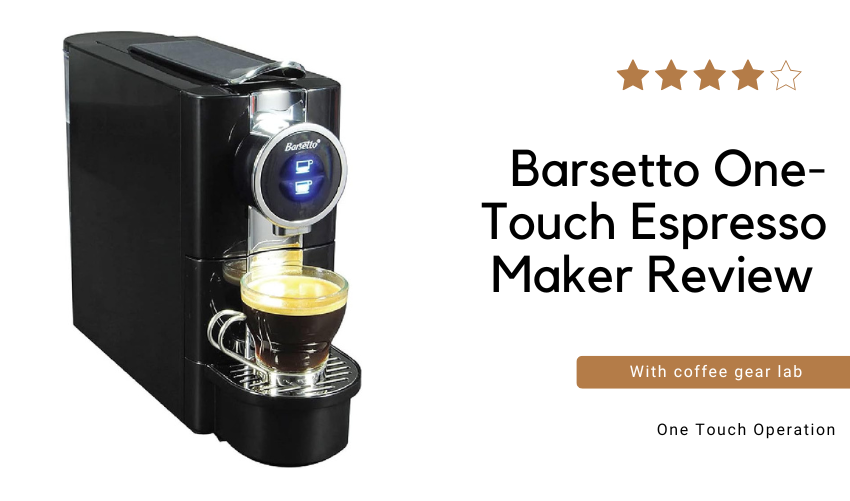 Barsetto One-Touch Espresso Maker photo