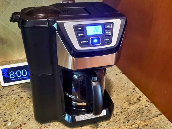 Black+Decker Mill & Brew Coffee Maker - Size And Design