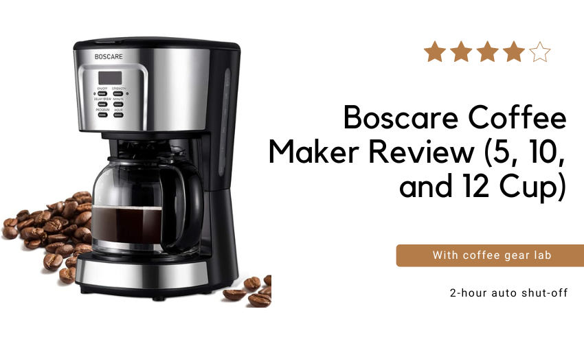 Boscare Coffee Maker Review photo