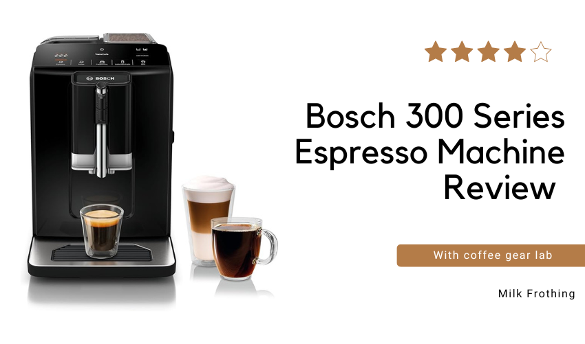 Bosch 300 Series Espresso Machine photo