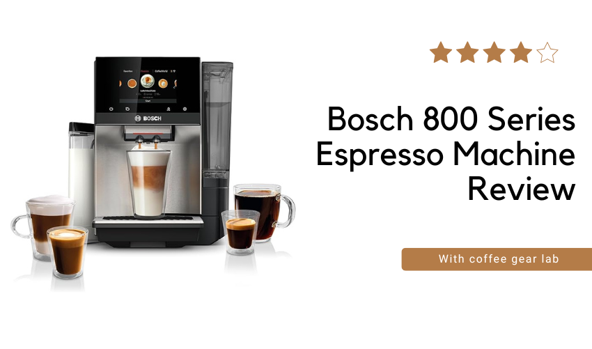 Bosch 800 Series Espresso Machine photo