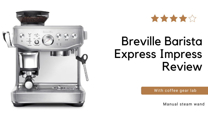 Breville Barista Express Impress Espresso Machine photo