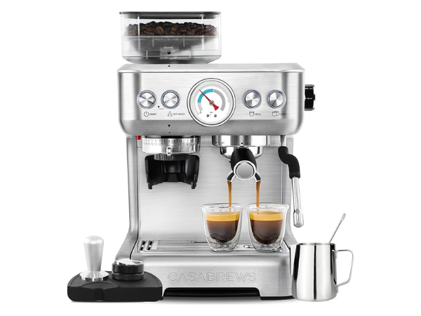 CASABREWS 5700 Espresso Machine with Grinder & Milk Frother