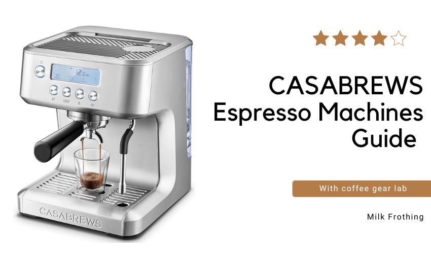 CASABREWS Espresso Machines Guide photo