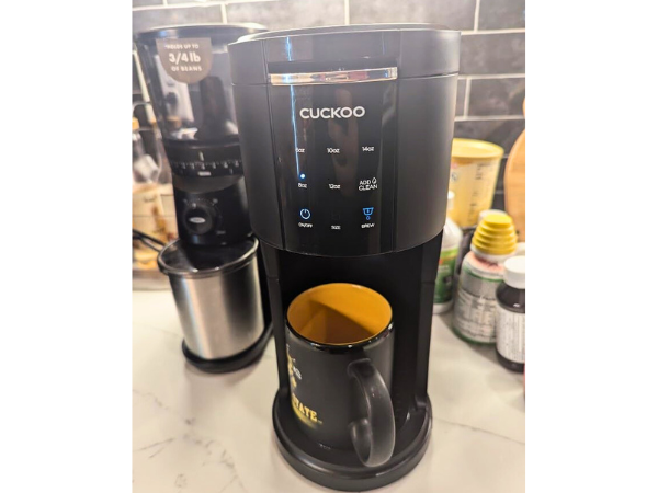 CUCKOO Coffee Maker - Size, Weight & Build Quality