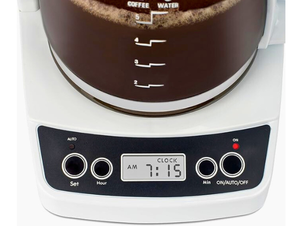 Capresso 5-Cup Mini Drip Coffee Maker - Ease Of Operation