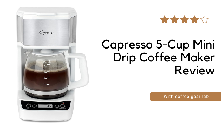 Capresso 5-Cup Mini Drip Coffee Maker photo