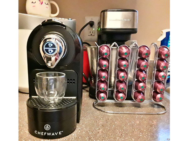 ChefWave Espresso Machine - Size And Design