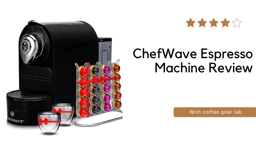 ChefWave Espresso Machine photo 1