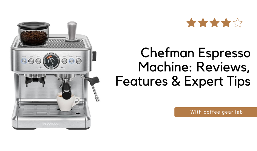 Chefman Espresso Machine Reviews, Features & Expert Tips photo