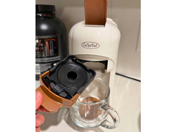 CoOptVal Small Espresso Machine - Convenience & Capacity