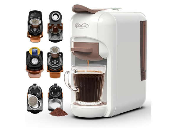 CoOptVal Small Espresso Machine photo 1