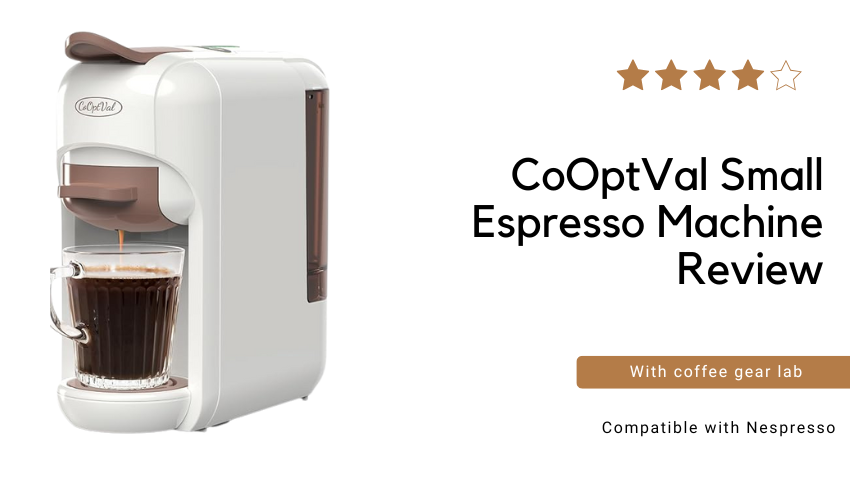 CoOptVal Small Espresso Machine photo
