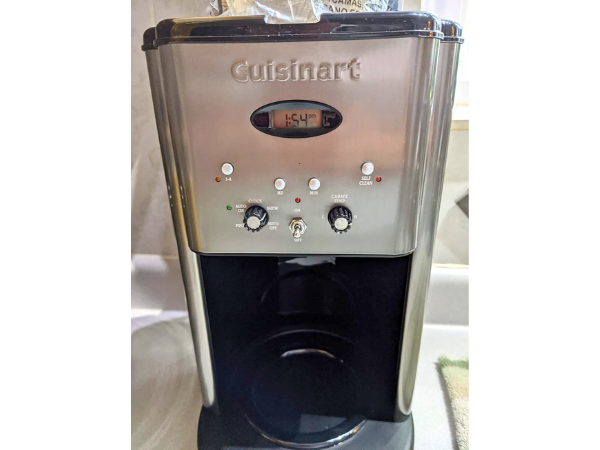 Cuisinart DCC-1200 Coffee Maker -User Interface