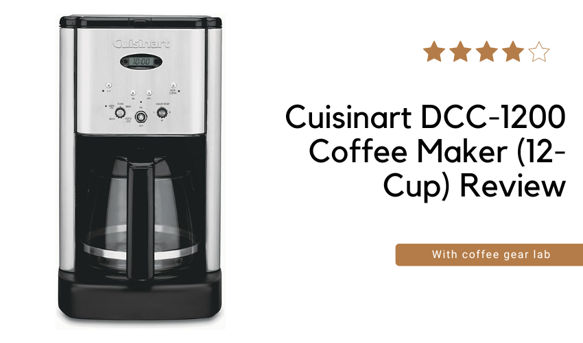 Cuisinart DCC-1200 Coffee Maker photo