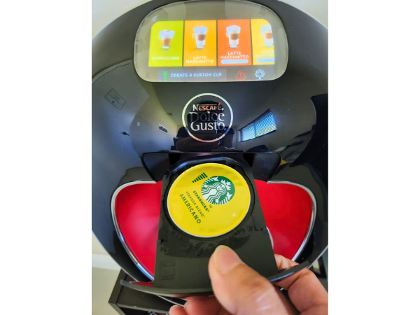 Dolce Gusto Majesto Coffee Machine - Water Tank & Capsule System